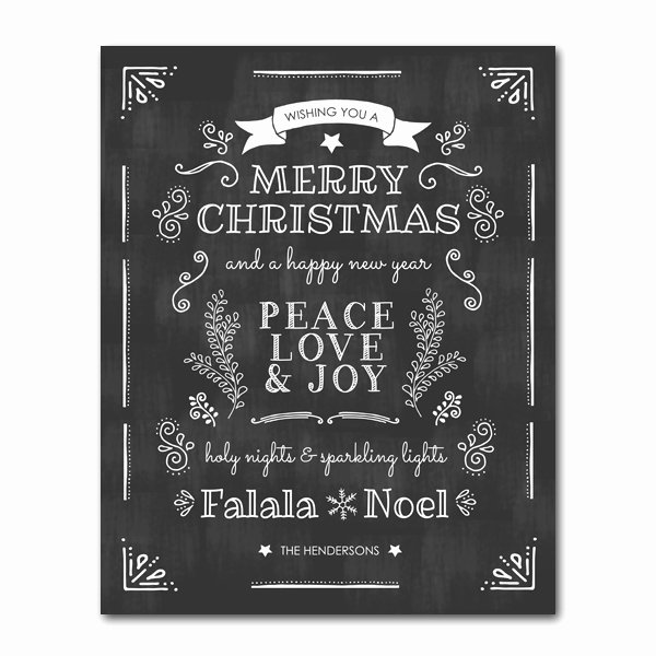 Chalkboard Birthday Sign Template Inspirational Merry Christmas Chalkboard Template 16 X 20