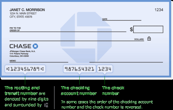 Chase Check Template Unique Chase Bank Routing Number and Locations Near Me