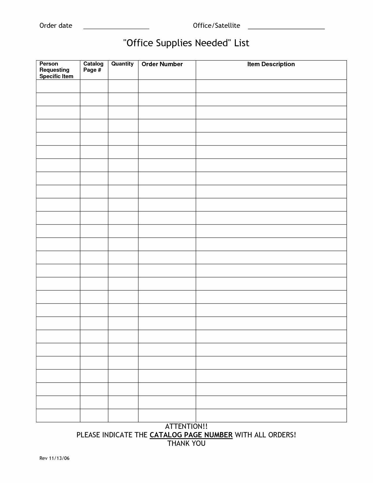 Check Off List Template Fresh Fice Supply Check F List