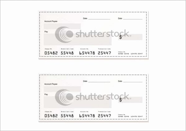 Check Printing Template Word Fresh 24 Blank Check Template Doc Psd Pdf &amp; Vector formats