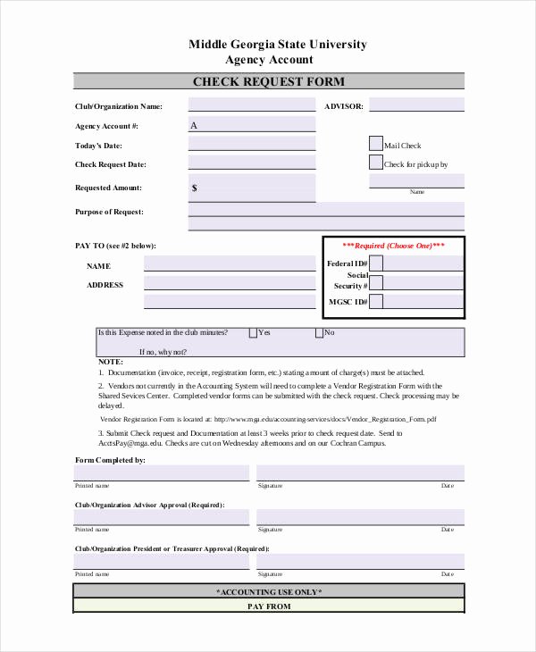 Check Request form Template Awesome Check Request form 11 Free Word Pdf Documents Download