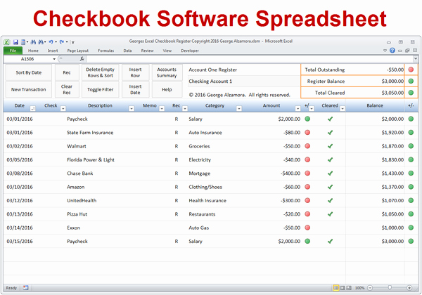 Checkbook Register Template for Mac Lovely Excel Checkbook Register Spreadsheet – Buyexceltemplates