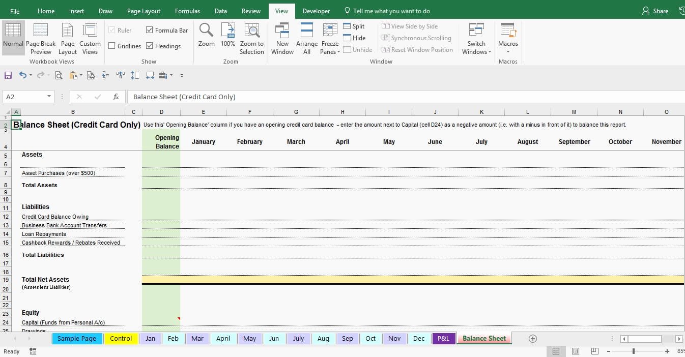 Checking Account Balance Sheet Template Fresh Expense form Template