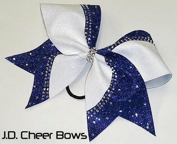 Cheer Bow Template Download New Reagan Rhinestone Glitter Cheer Bow Your Choice by Jdcheerbows