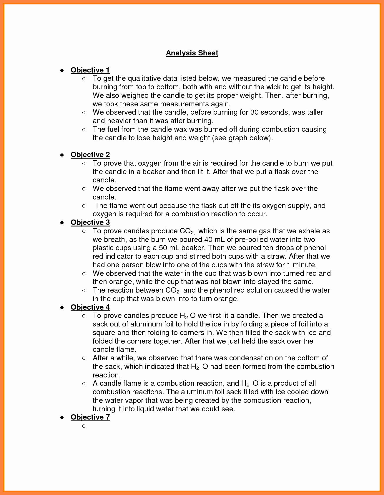 Chemistry Lab Report Template Beautiful 9 Chemistry Lab Report Example