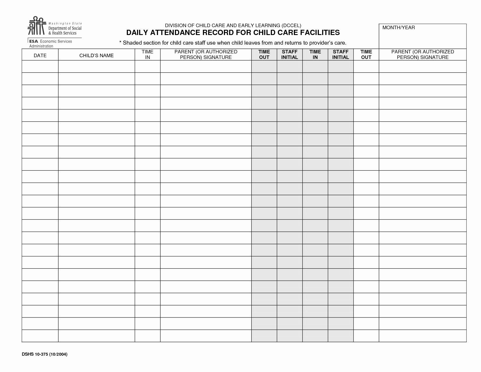 Child Care Sign In Sheet Template Fresh Other Template Category Page 196 Efoza