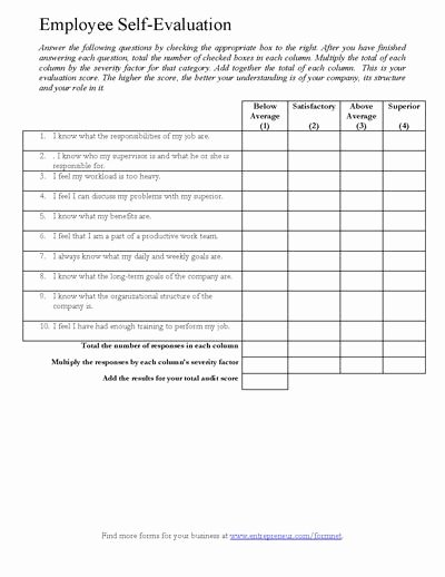 Child Care Staff Evaluation form Luxury Printable Employee Evaluation form Template Customize