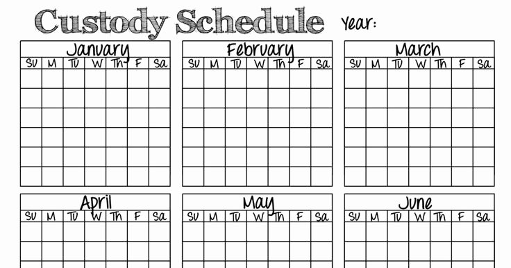 Child Custody Calendar Template Beautiful 8 Best Divorce Images On Pinterest