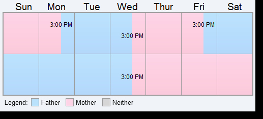 Child Custody Calendar Template New Family Law Lawyer Tech &amp; Practice Make Custody Calendars