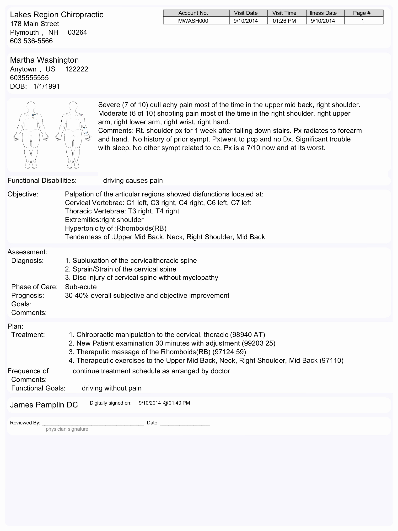 Chiropractic soap Note Example Best Of 3 Page Essay On Goals