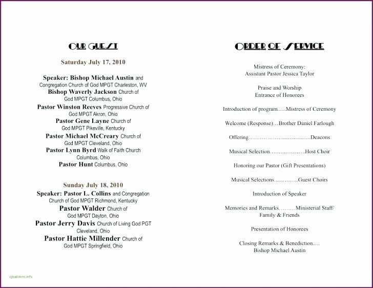 Choir Concert Program Template Unique Church Choir Anniversary Program