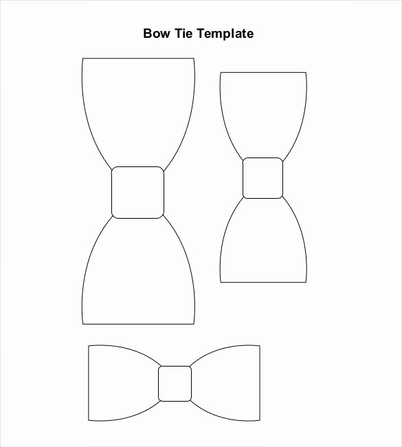 Christmas Bow Template Fresh 53 Bow Tie Printable Bow Tie Pattern Use the Printable