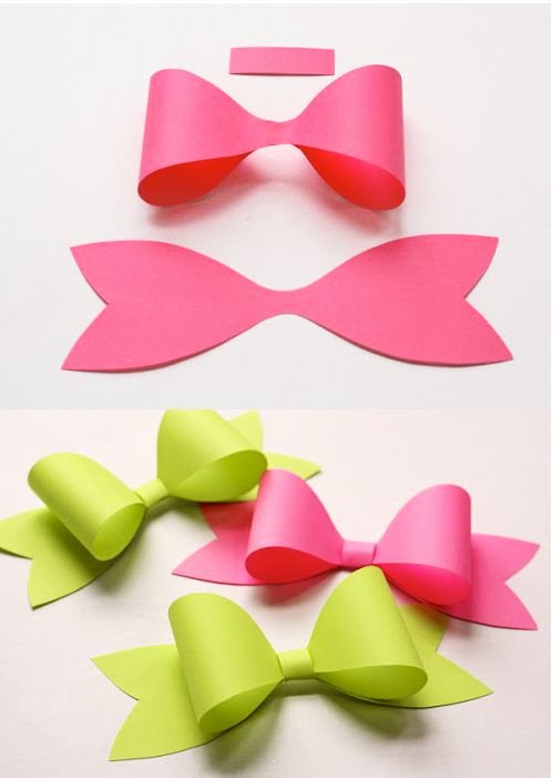 Christmas Bow Template New Best 25 Paper Bows Ideas On Pinterest