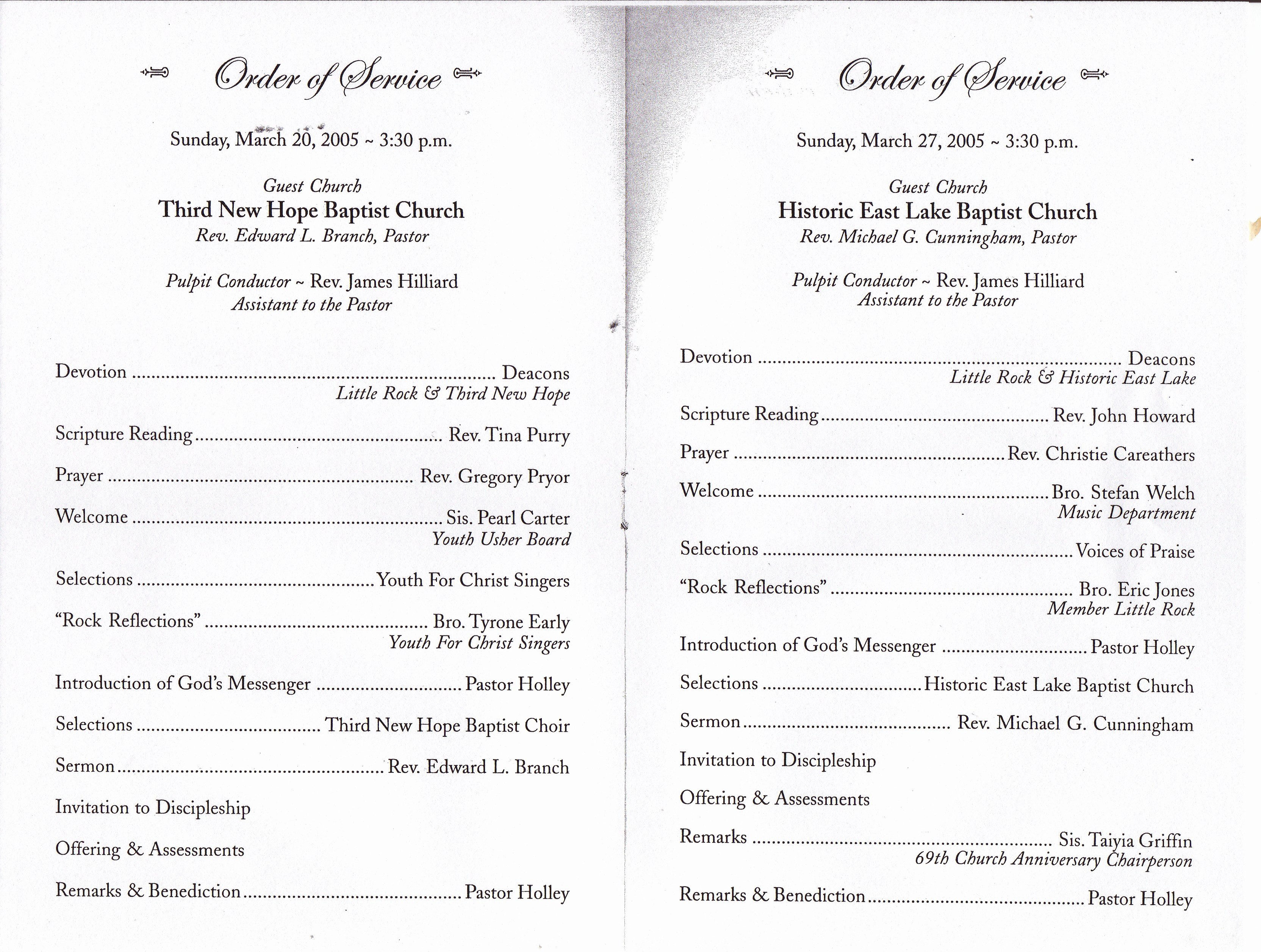 Church Banquet Program Best Of Best S Of Black Pastors Anniversary Programs Pastor