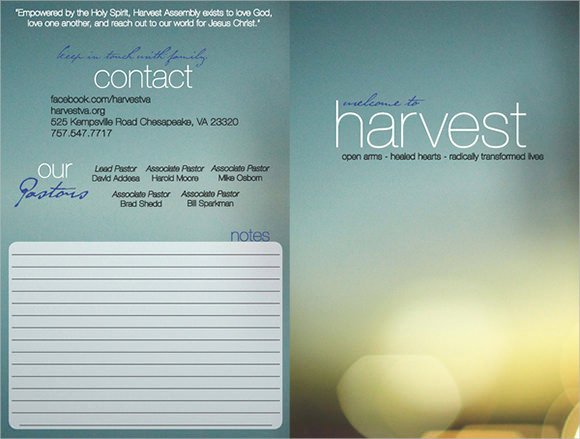 Church Bulletin Templates Free Beautiful 10 Amazing Sample Church Bulletin Templates to Download