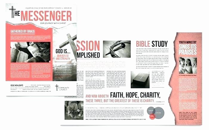 Church Bulletin Templates Indesign Beautiful Newspaper Front Page Template