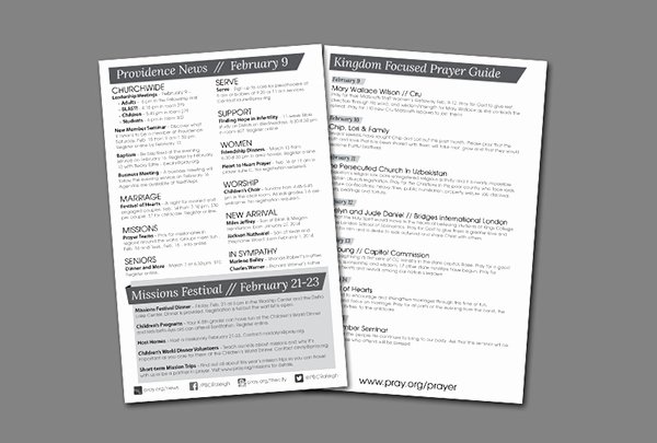 Church Bulletin Templates Indesign Beautiful Weekly Church Bulletin Layout On Behance