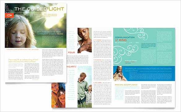 Church Bulletin Templates Indesign Luxury Best Church Newsletter Template 10 Free Sample Example