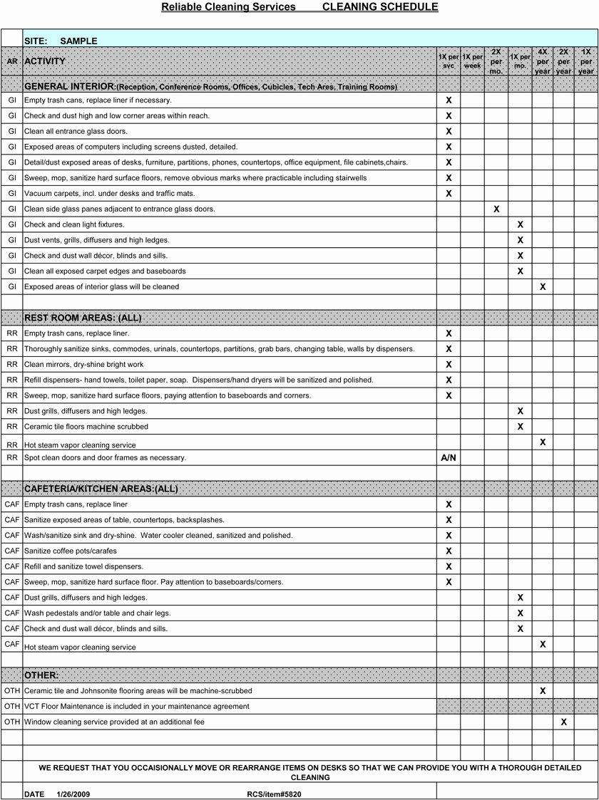 Church Cleaning Checklist Spreadsheet Luxury Church Cleaning Checklist Template