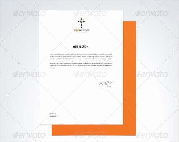 Church Letterhead Templates Luxury 6 Sample Church Letterheads