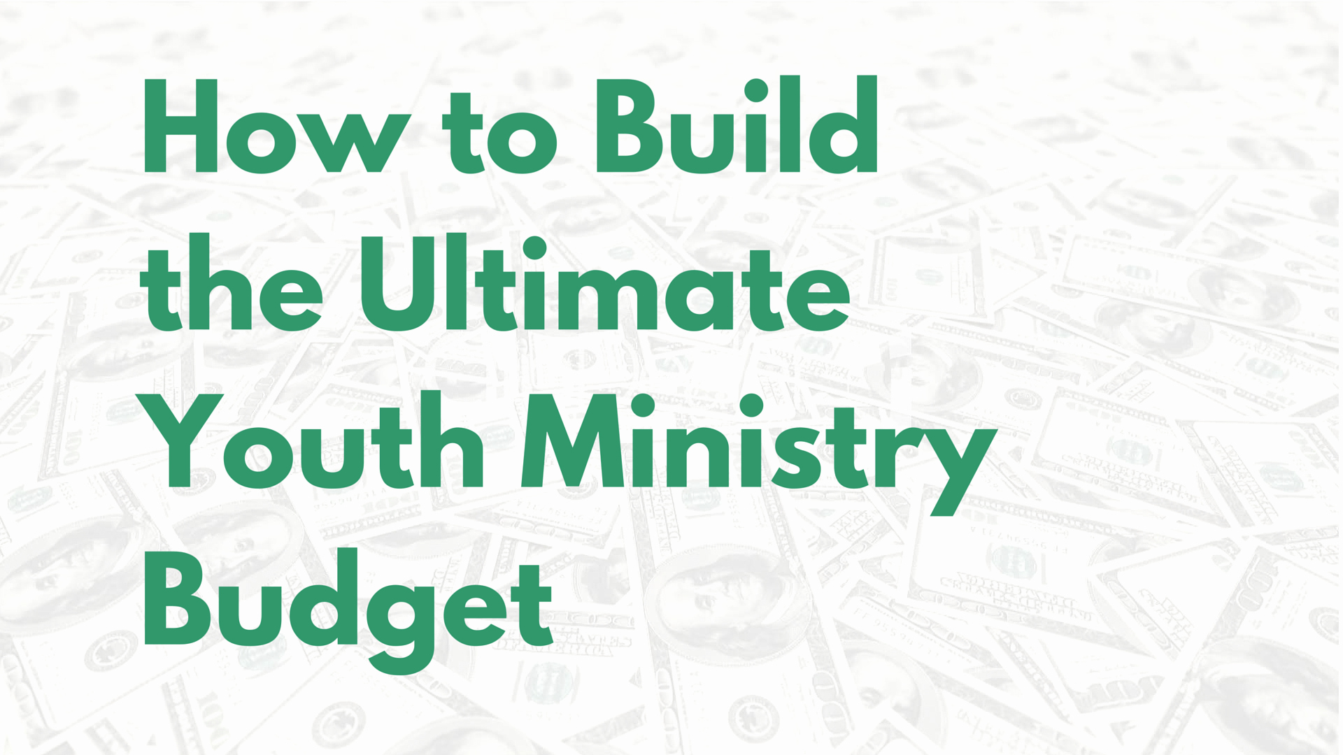 Church Ministry Budget Template Luxury Church Bud Percentage Template Youth Ministry Bud