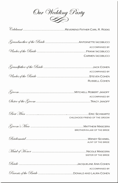 Church Program Template Free New Church Program Template