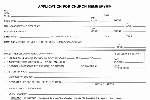 Church Registration form Unique Church Nursery Registration form thenurseries