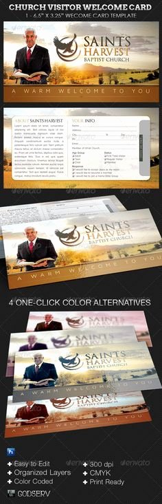 Church Visitor Card Template Word Unique Download This Visitor Card Click the Link Below Church