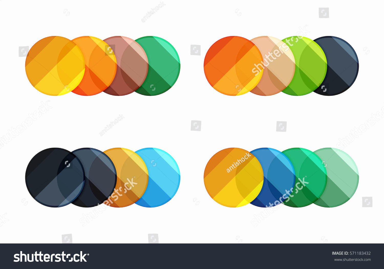 Circle Banner Template Best Of Vector Circle Banners Illustration Abstract Geometric