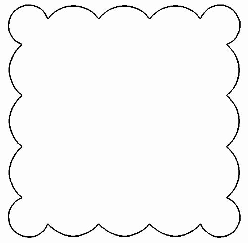 Circle Banner Template Inspirational Free Scallop Patterns for Scrapbooking