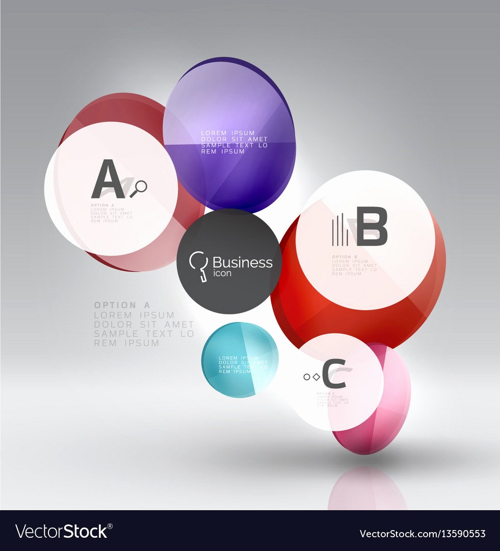 Circle Banner Template Luxury Circle Banner Template Vector by Antishock Image