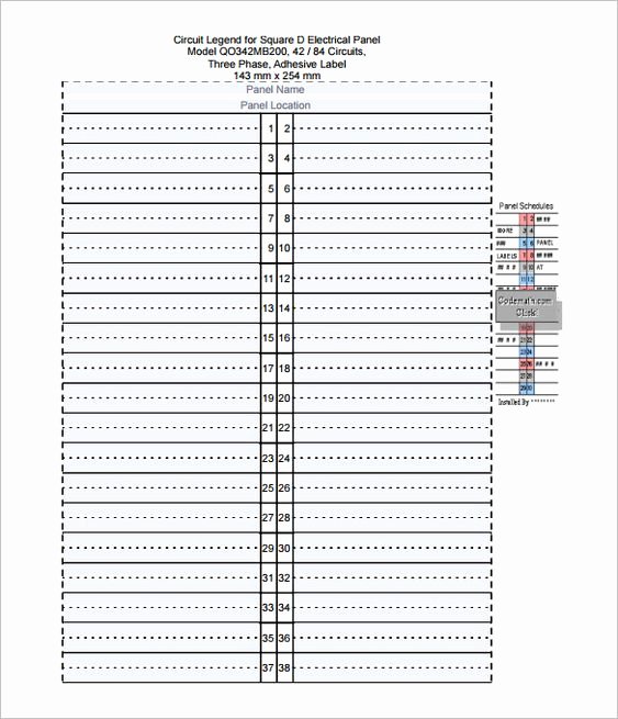 Circuit Breaker Panel Label Template Excel Lovely Pinterest • the World’s Catalog Of Ideas