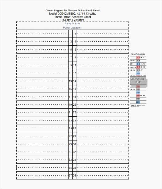 Circuit Breaker Panel Label Template Freeware Fresh top 41 Amazing Free Printable Circuit Breaker Panel Labels