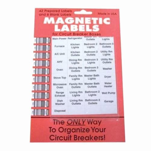 Circuit Breaker Panel Label Template Freeware Inspirational Circuit Breaker Labels