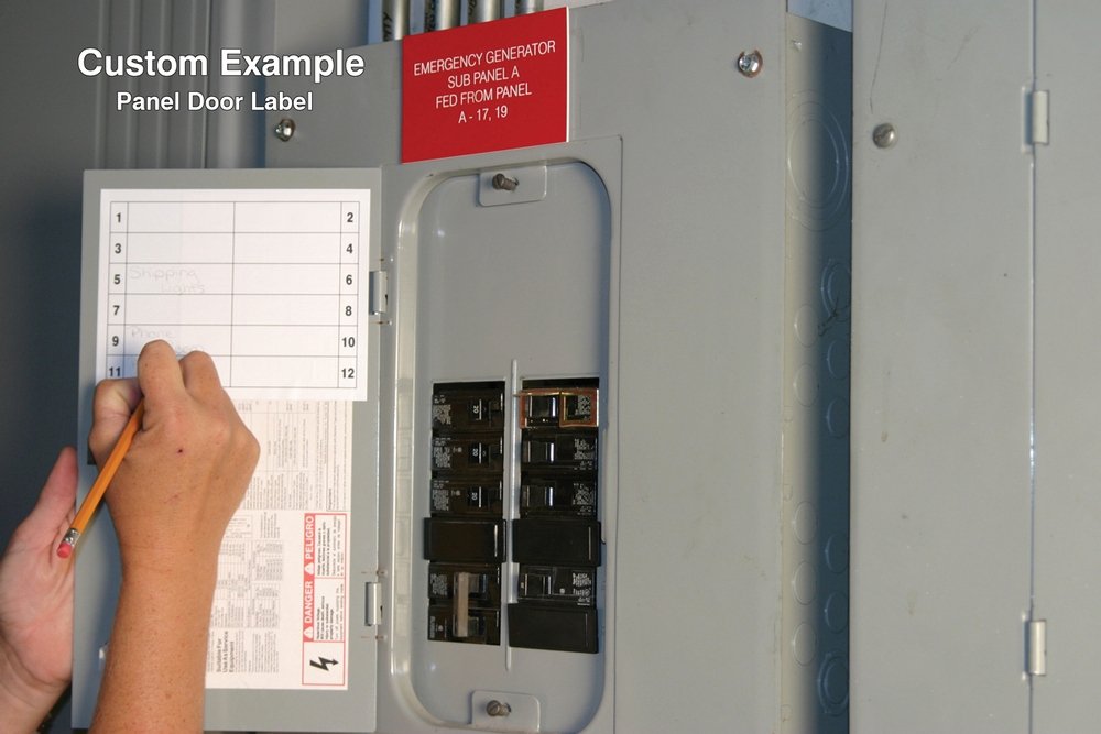 Circuit Breaker Panel Label Template Freeware Lovely Safety Signs Safety Tags and Safety Labels by Accuform Signs