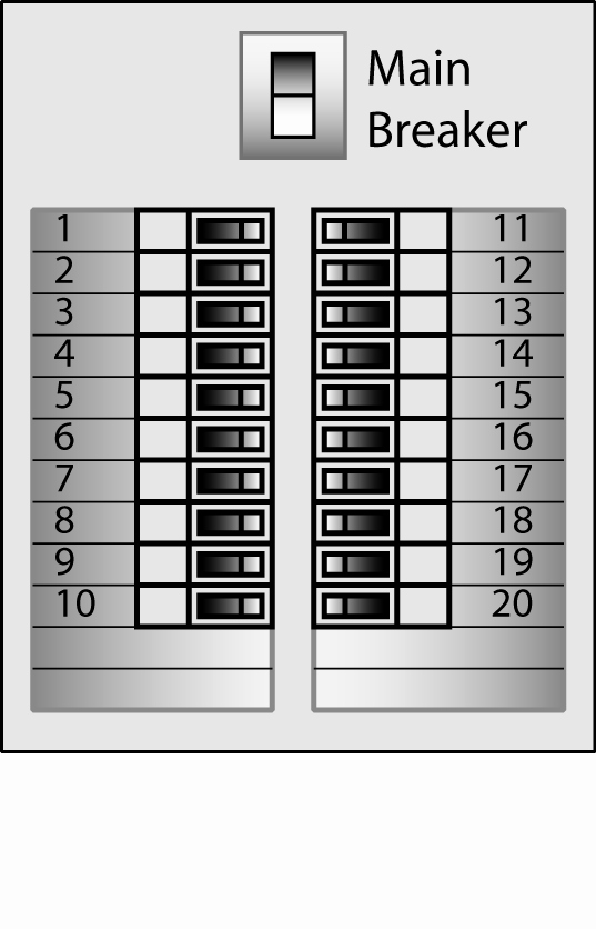 Circuit Breaker Panel Label Template Freeware New Electrical