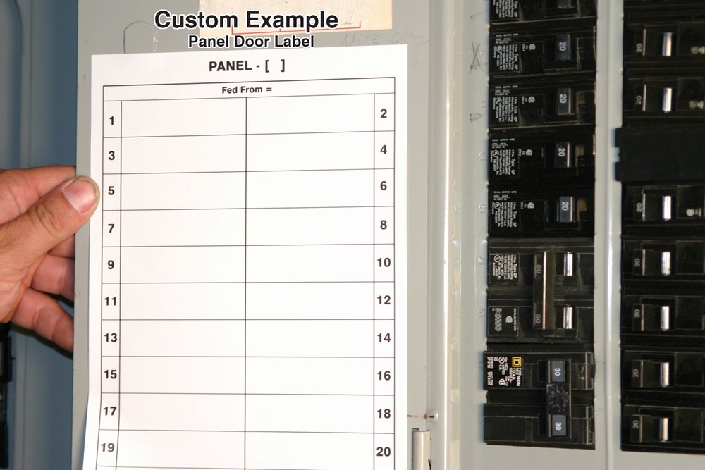 Circuit Breaker Panel Label Template Unique Safety Signs Safety Tags and Safety Labels by Accuform Signs