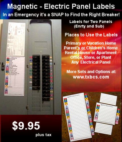 Circuit Breaker Panel Labels Beautiful Circuit Breaker Electrical Fuse Service Panel Labels 30