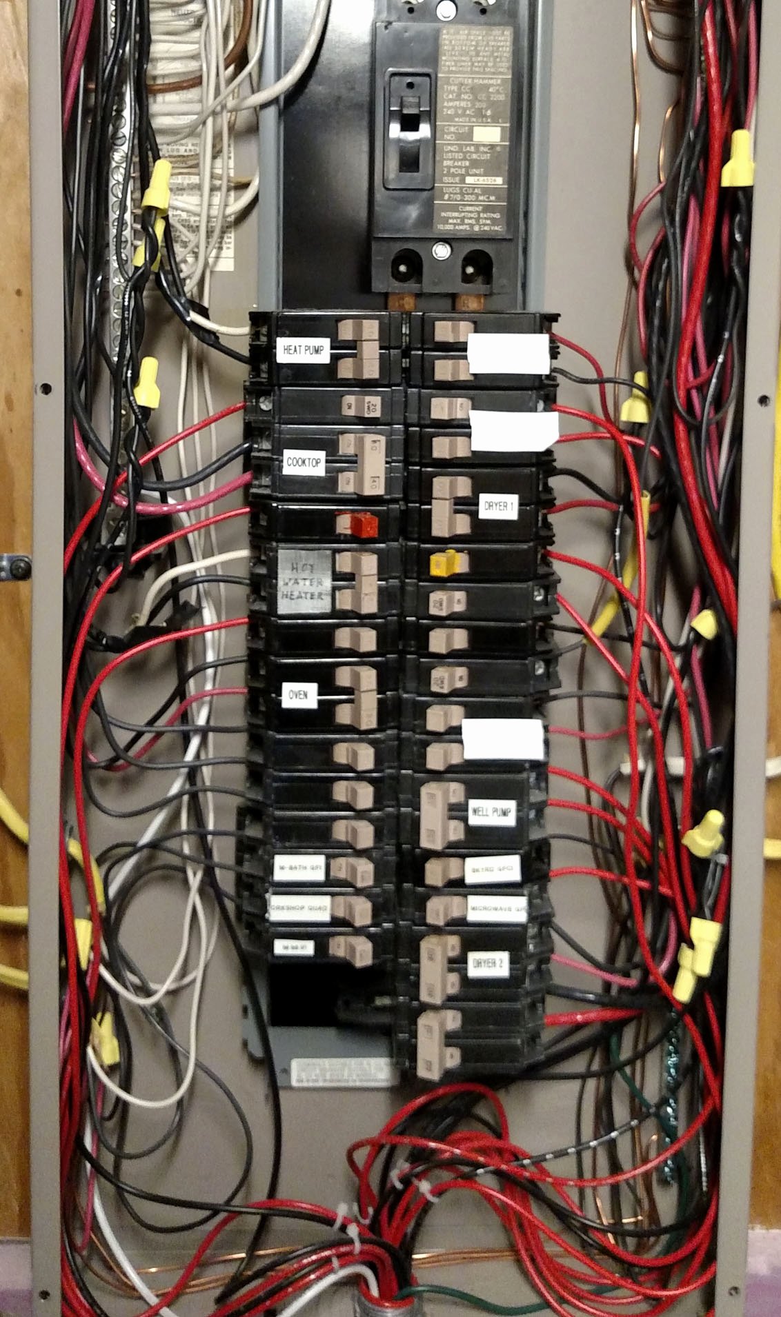 Circuit Breaker Panel Labels Luxury Circuit Breaker Possible Neutral Problem Utility Side