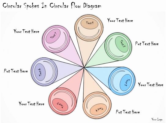 Circular Flow Diagram Template Fresh 1113 Business Ppt Diagram Circular Spokes In Circular Flow