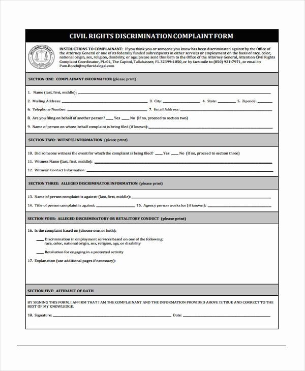 Civil Complaint form Template Elegant Sample Civil Plaint form Classy Answer to Plaint