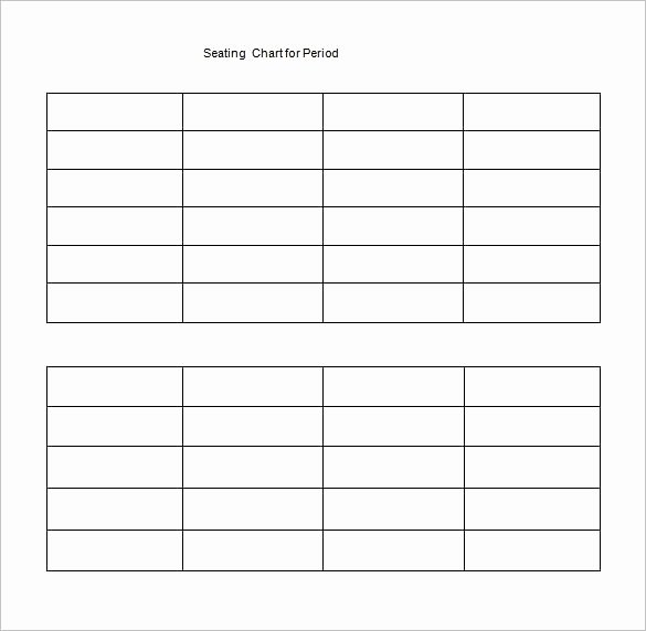 Classroom Seating Chart Template Microsoft Word Lovely Table Chart Maker