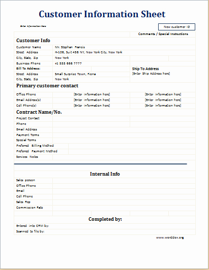 Client Data Sheet Template Best Of 20 Editable Worksheet Templates for Everyone S Use