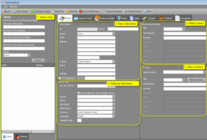 Client Database Template Unique 3 Excel Client Database Templates Excel Xlts