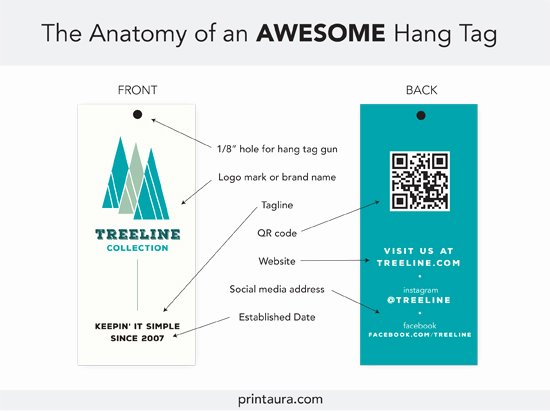 Clothing Hang Tag Template Unique Anatomy Of An Awesome Clothing Hang Tag Templates