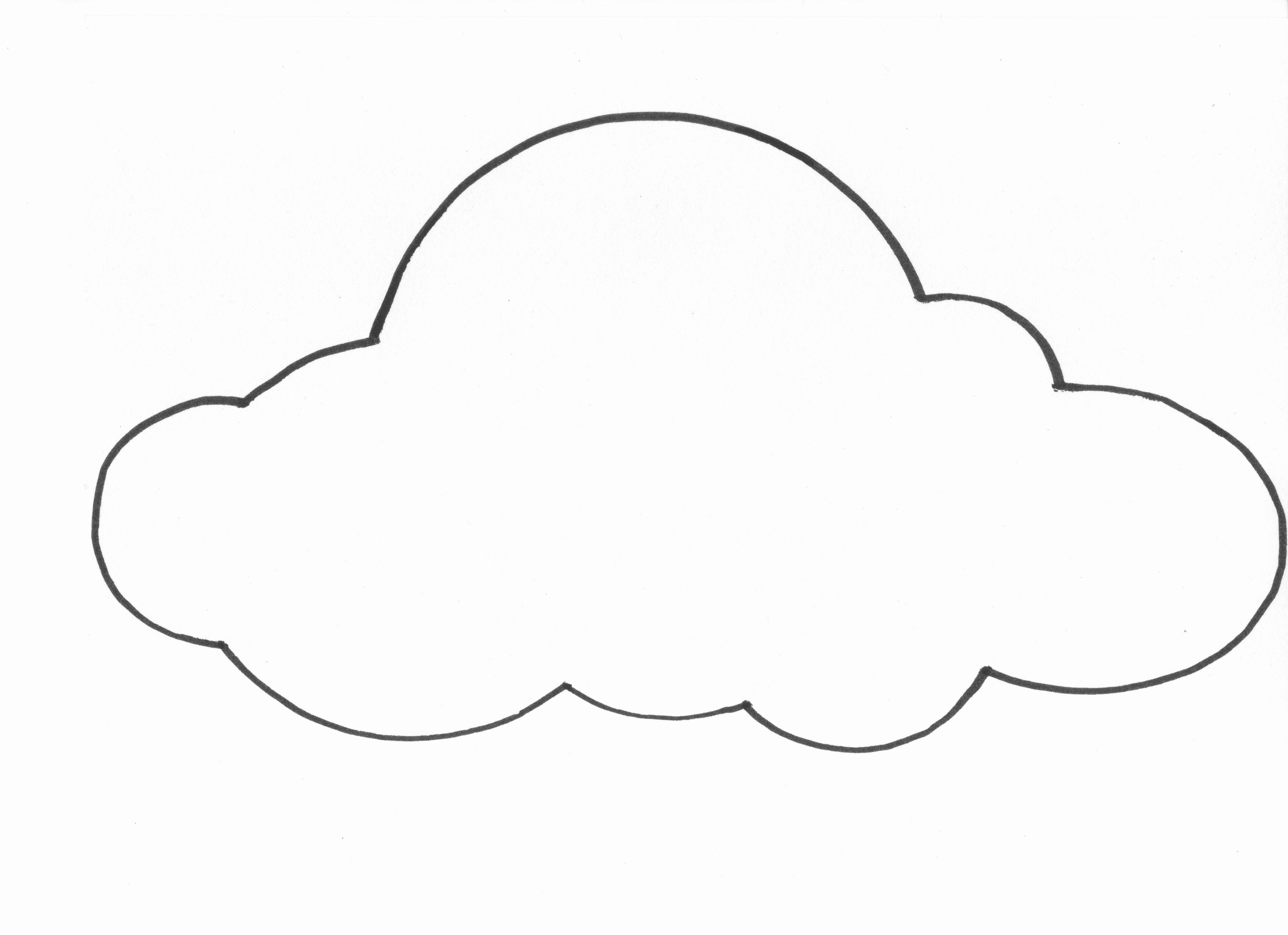 Cloud Template Printable Best Of Diy Paper Cloud Mobile Tutorial Diy Echo