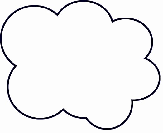 Cloud Template Printable Fresh Diy Paper Cloud Mobile Tutorial