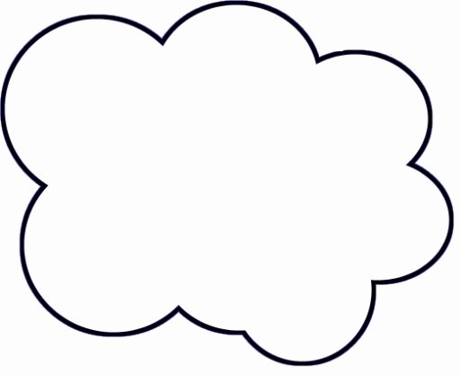 Cloud Template Printable New Diy Paper Cloud Mobile Tutorial