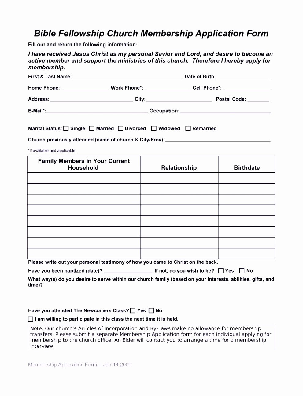Club Application Template Elegant 7 social Club Membership Application form Template Ioyao