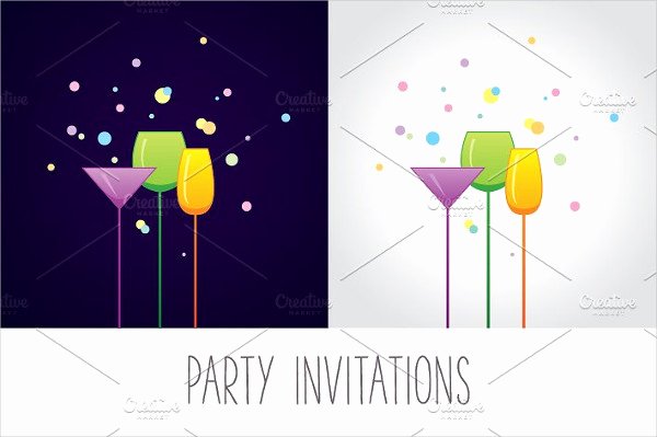 Cocktail Party Invite Templates New 9 Cocktail Party Invitations Psd Eps or Ai format